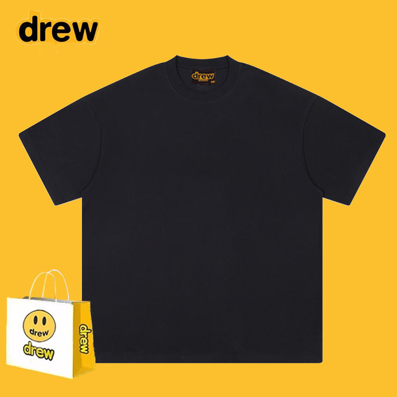 Drew T-shirts Short-Sleeved Clothes T-shirt Anime Smiley
